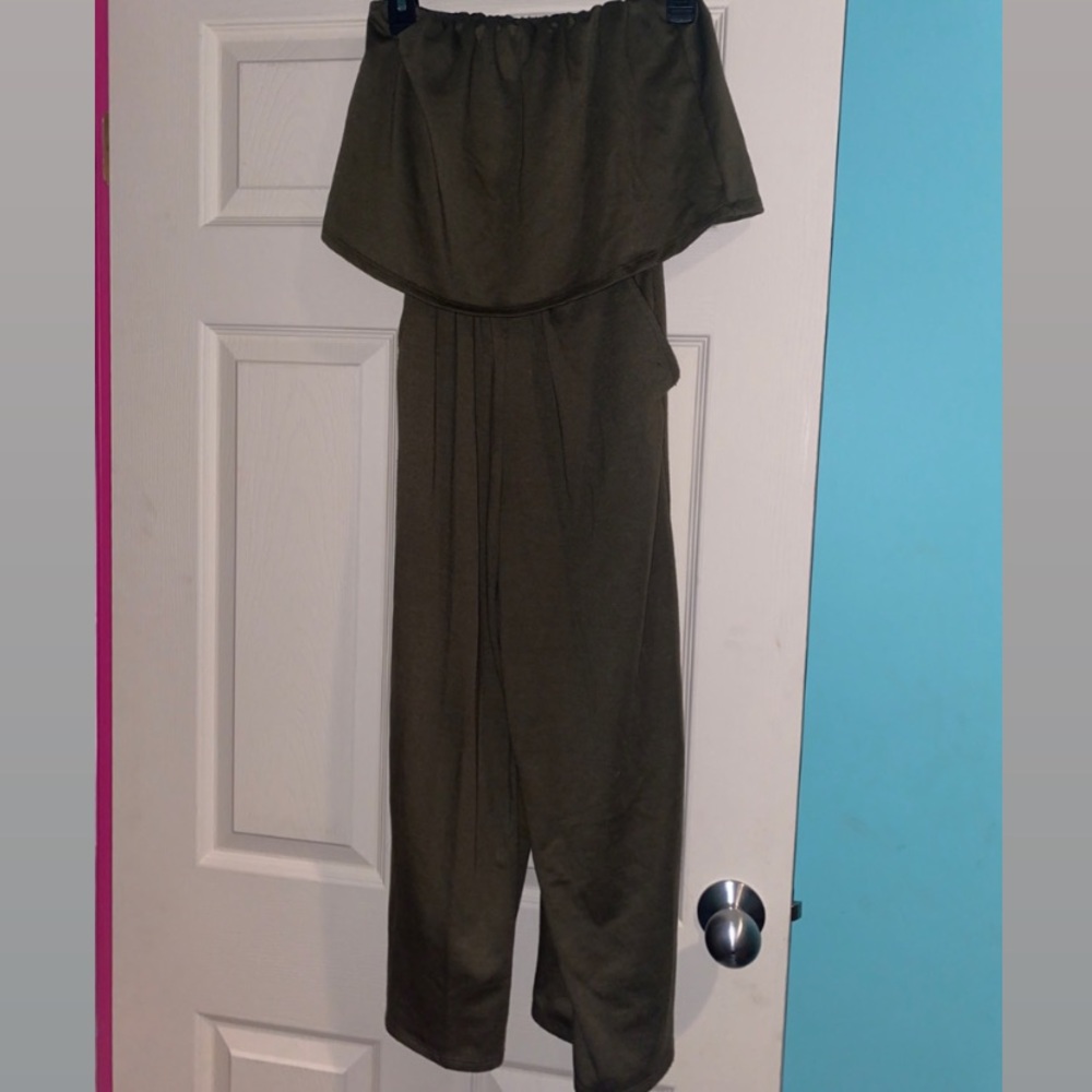 Olive Green Jumpsuit